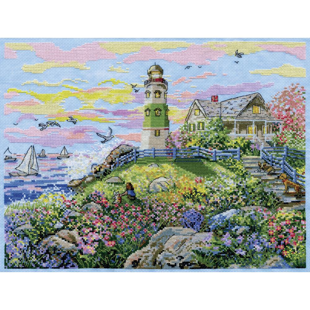 Watching The Sunset Counted Cross Stitch Kit